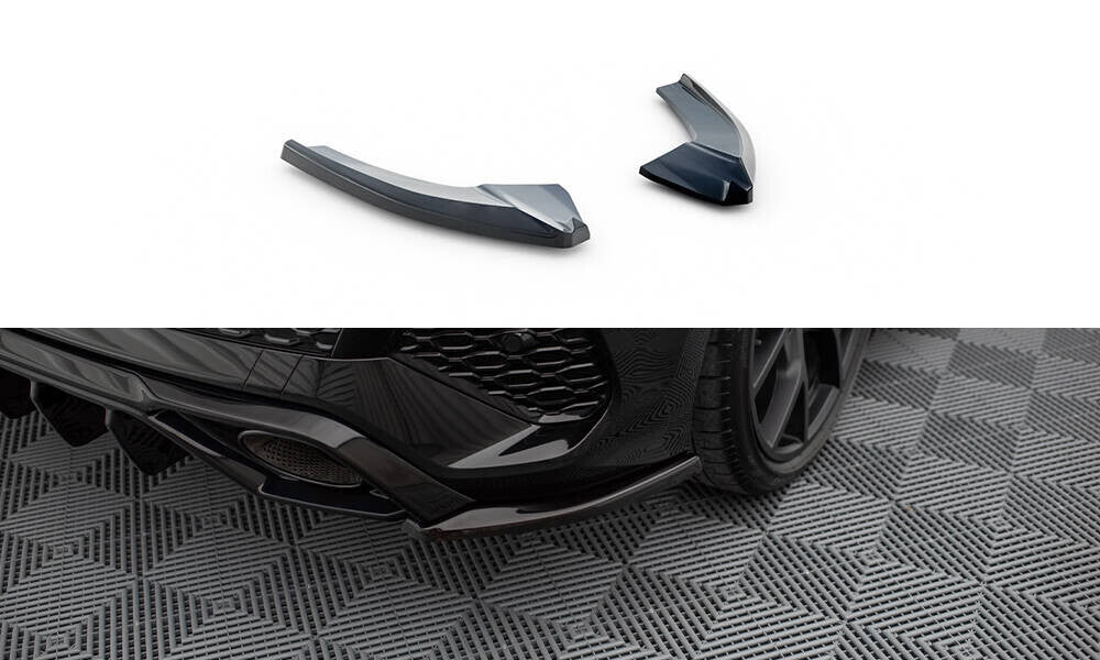 Diffusor Flaps V.2 passend für Audi RS3 Sportback 8Y schwarz Hochglanz