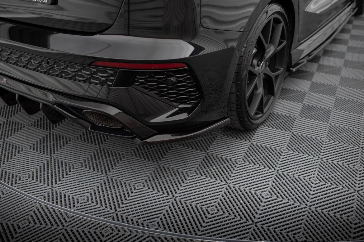 Diffusor Flaps V.2 passend für Audi RS3 Sportback 8Y schwarz Hochglanz