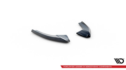 Diffusor Flaps V.2 passend für Audi RS3 Sportback 8Y schwarz Hochglanz