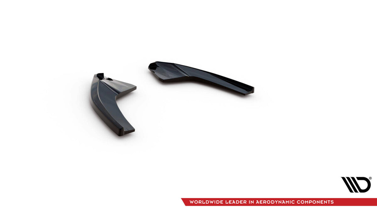 Diffusor Flaps V.2 passend für Audi RS3 Sportback 8Y schwarz Hochglanz