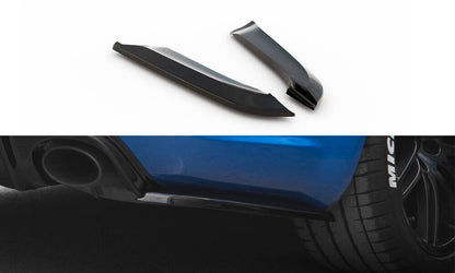 Diffusor Flaps V.2 passend für Audi RS4 Limousine B7 schwarz Hochglanz