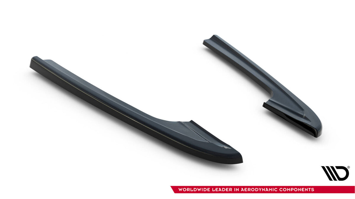 Diffusor Flaps V.2 passend für Audi RS6 C7 / C7 FL schwarz Hochglanz