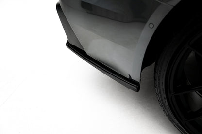 Diffusor Flaps V.2 passend für Audi RS6 C8 / C8 FL schwarz Hochglanz