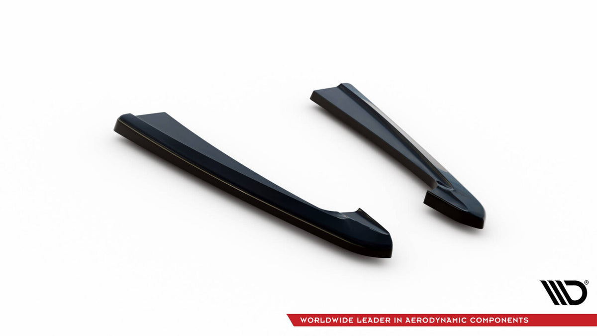 Diffusor Flaps V.2 passend für Audi RS7 C7 schwarz Hochglanz