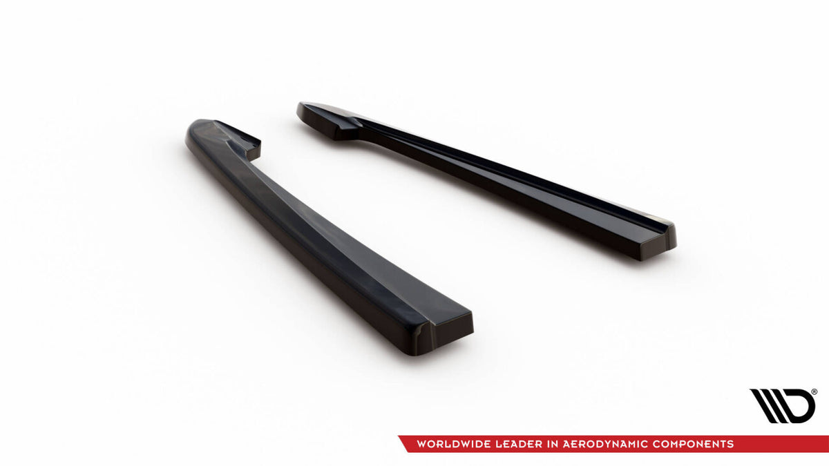 Diffusor Flaps V.2 passend für Audi RS7 C7 schwarz Hochglanz