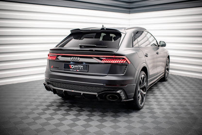 Diffusor Flaps V.2 passend für Audi RSQ8 Mk1 schwarz Hochglanz