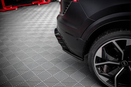Diffusor Flaps V.2 passend für Audi RSQ8 Mk1 schwarz Hochglanz
