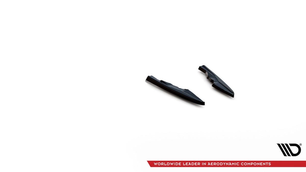 Diffusor Flaps V.2 passend für Audi RSQ8 Mk1 schwarz Hochglanz