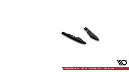 Diffusor Flaps V.2 passend für Audi RSQ8 Mk1 schwarz Hochglanz
