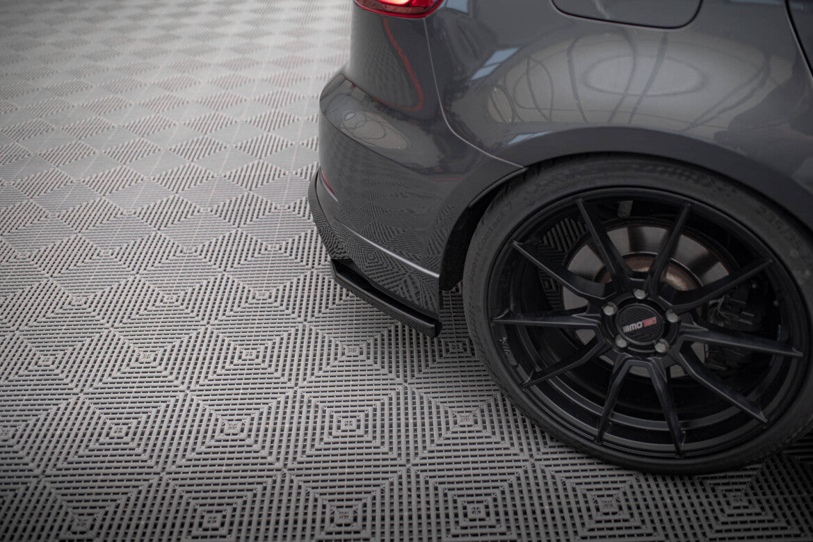 Diffusor Flaps V.2 passend für Audi S3 / A3 S-Line Sportback 8V FL schwarz Hochglanz