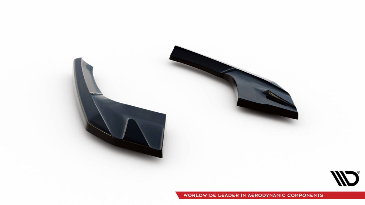Diffusor Flaps V.2 passend für Audi S3 / A3 S-Line Sportback 8V FL schwarz Hochglanz