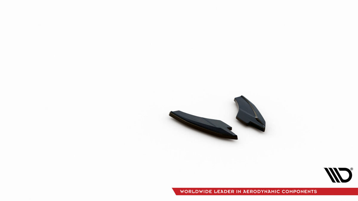 Diffusor Flaps V.2 passend für Audi S3 Limousine 8Y schwarz Hochglanz