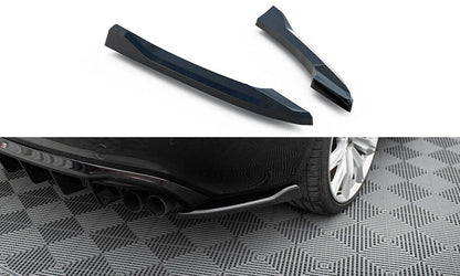 Diffusor Flaps V.2 passend für Audi S5 / A5 S-Line Coupe / Cabriolet 8T schwarz Hochglanz