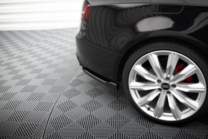 Diffusor Flaps V.2 passend für Audi S5 / A5 S-Line Coupe / Cabriolet 8T schwarz Hochglanz