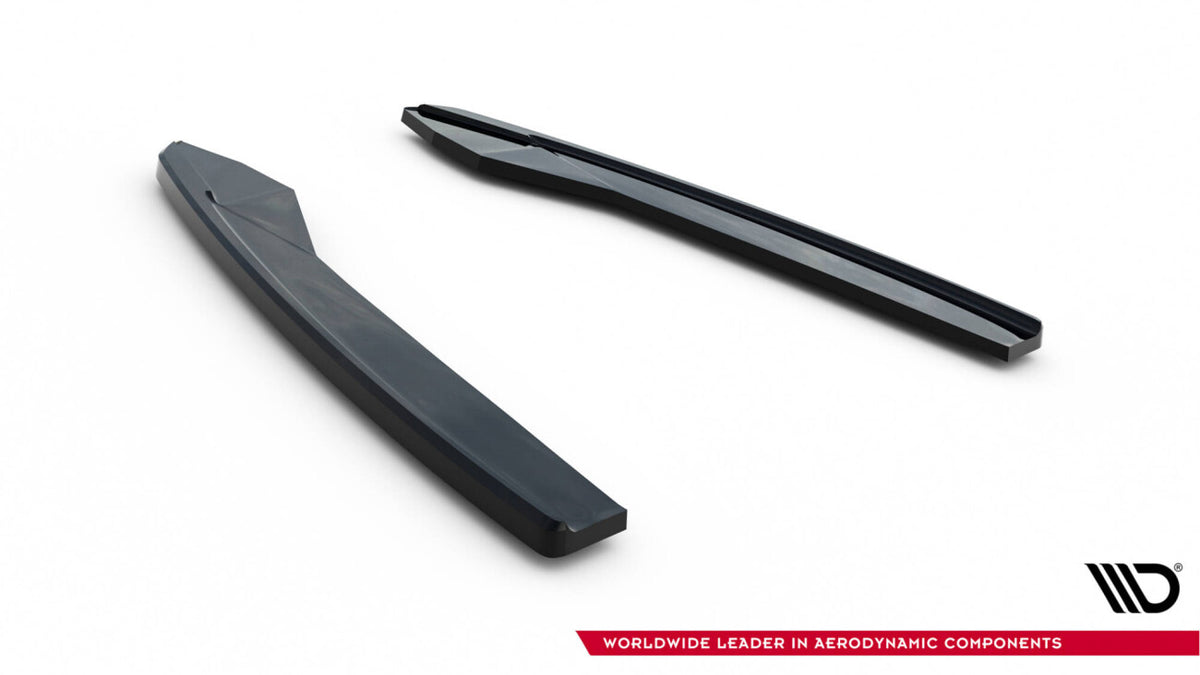Diffusor Flaps V.2 passend für Audi S6 / A6 S-Line / A6 C7 FL schwarz Hochglanz
