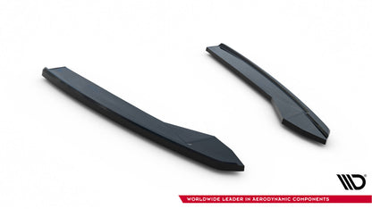Diffusor Flaps V.2 passend für Audi S6 / A6 S-Line / A6 C7 FL schwarz Hochglanz