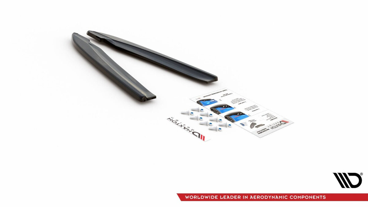 Diffusor Flaps V.2 passend für Audi S8 D4 FL schwarz Hochglanz