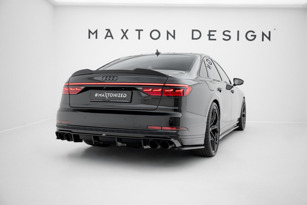 Diffusor Flaps V.2 passend für Audi S8 D5 schwarz Hochglanz