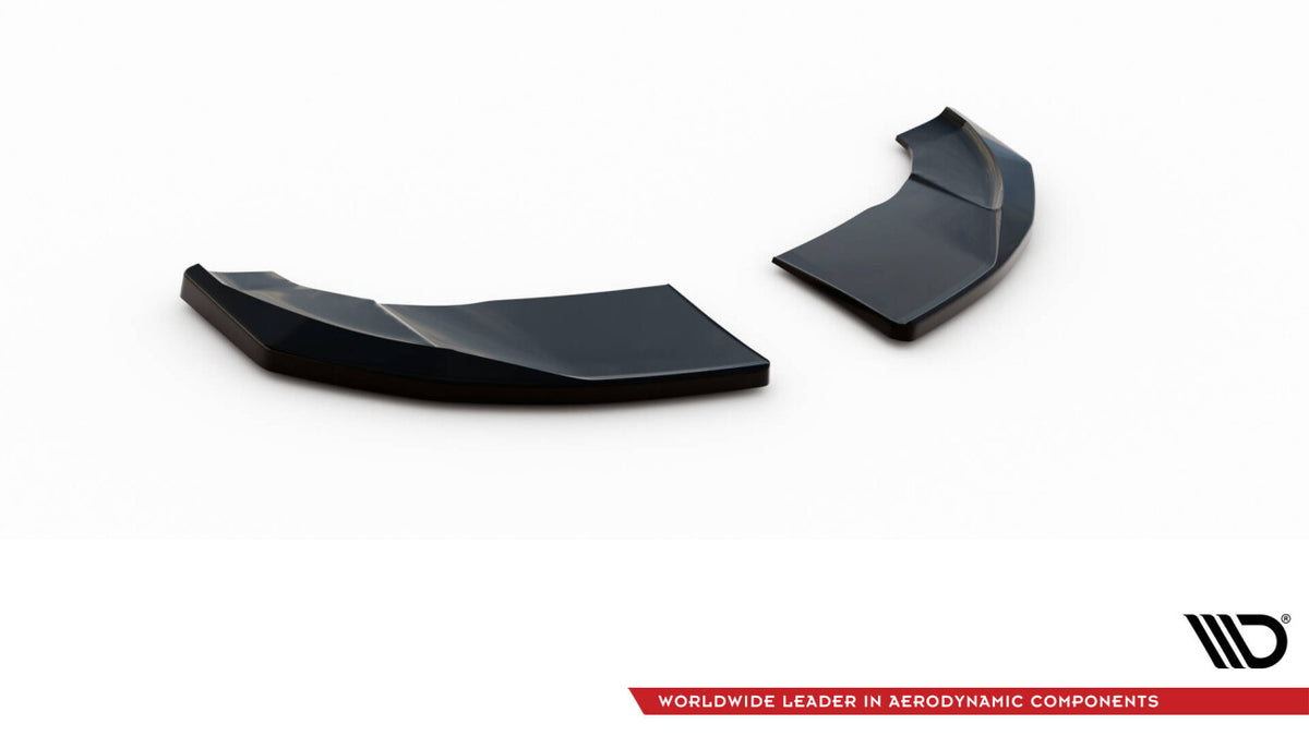 Diffusor Flaps V.2 passend für Audi TT S-Line 8S schwarz Hochglanz