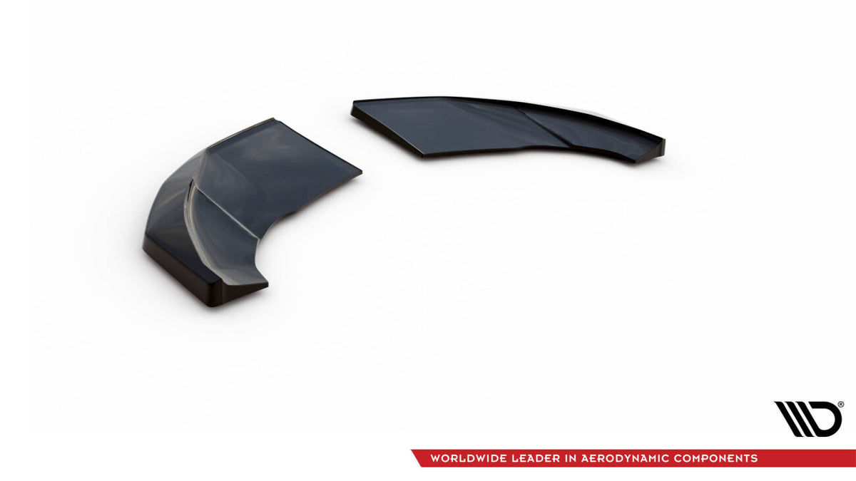 Diffusor Flaps V.2 passend für Audi TT S-Line 8S schwarz Hochglanz