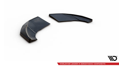 Diffusor Flaps V.2 passend für Audi TT S-Line 8S schwarz Hochglanz