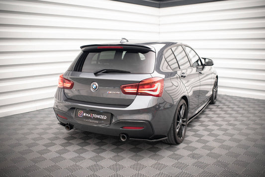 Diffusor Flaps V.2 passend für BMW 1er F20/F21 M-POWER FL schwarz Hochglanz