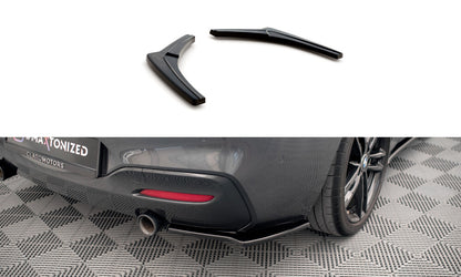 Diffusor Flaps V.2 passend für BMW 1er F20/F21 M-POWER FL schwarz Hochglanz