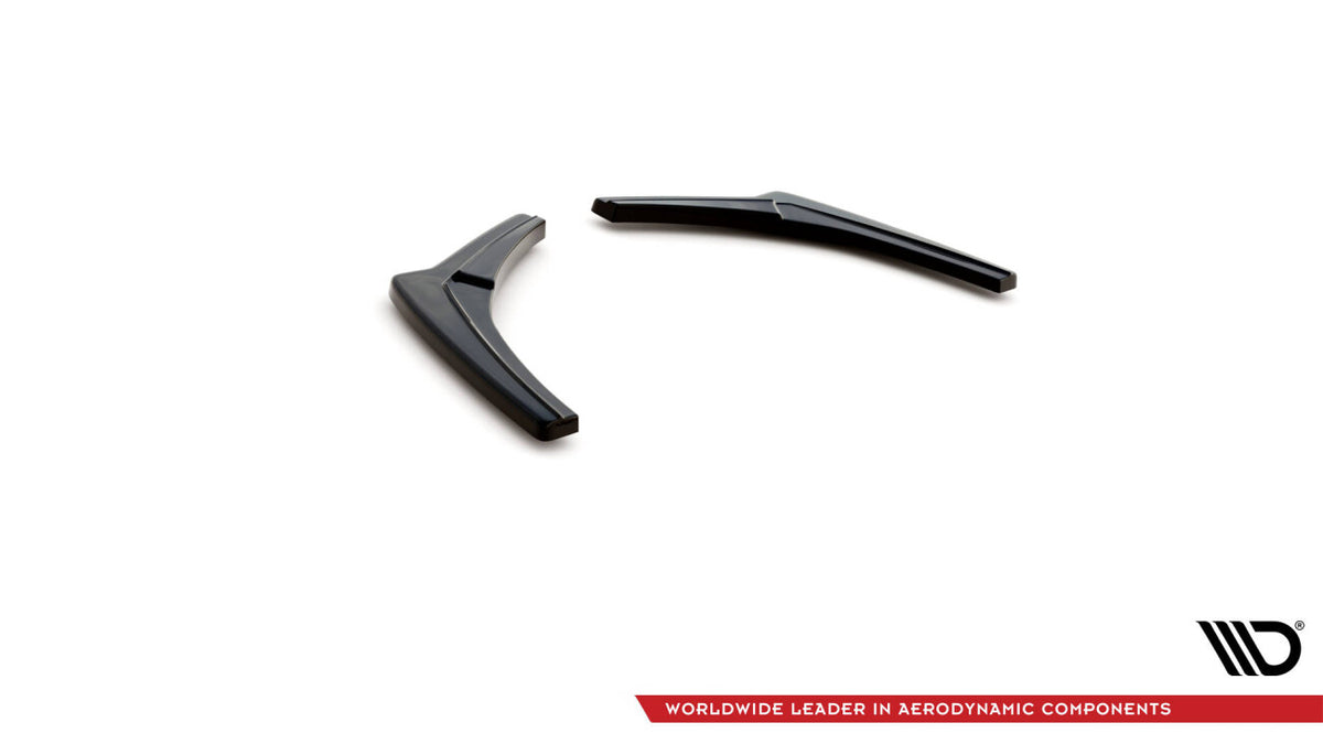 Diffusor Flaps V.2 passend für BMW 1er F20/F21 M-POWER FL schwarz Hochglanz