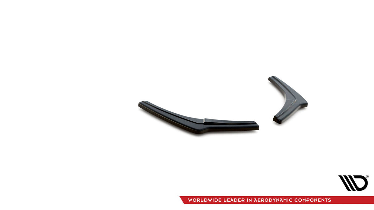 Diffusor Flaps V.2 passend für BMW 1er F20/F21 M-POWER FL schwarz Hochglanz