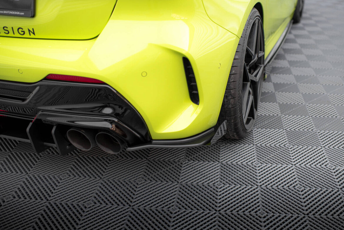 Diffusor Flaps V.2 passend für BMW 1er F40 M-Paket / M135i schwarz Hochglanz