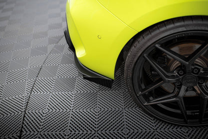 Diffusor Flaps V.2 passend für BMW 1er F40 M-Paket / M135i schwarz Hochglanz