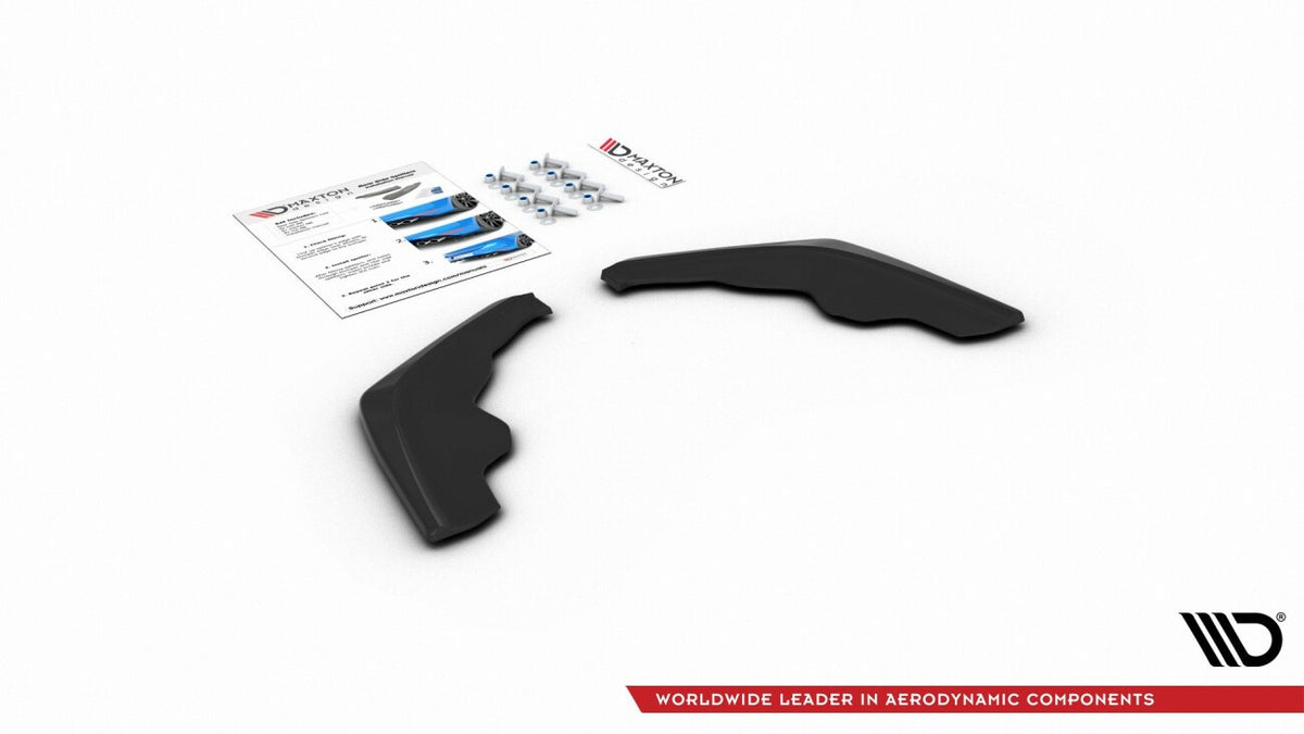 Diffusor Flaps V.2 passend für BMW 1er F40 M-Paket schwarz Hochglanz