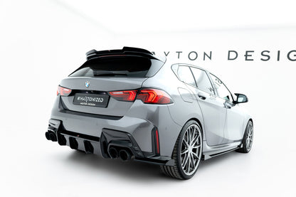 Diffusor Flaps V.2 passend für BMW 1er M-Paket F70 schwarz Hochglanz
