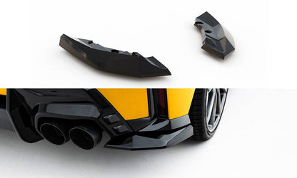Diffusor Flaps V.2 passend für BMW 1er M-Paket F70 schwarz Hochglanz