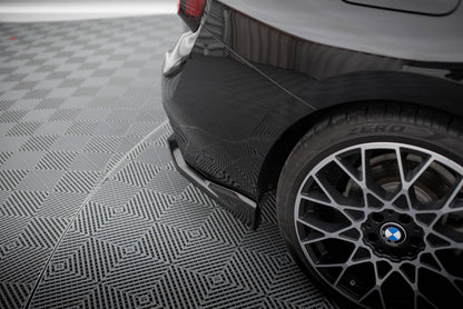 Diffusor Flaps V.2 passend für BMW 2 Coupe G42 schwarz Hochglanz