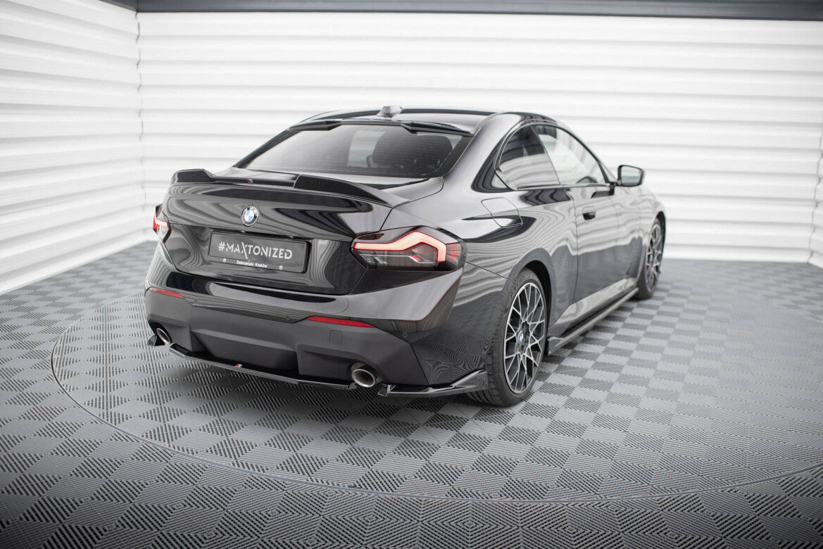 Diffusor Flaps V.2 passend für BMW 2 Coupe G42 schwarz Hochglanz