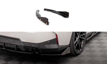 Diffusor Flaps V.2 passend für BMW 2 Coupe M-Paket G42 schwarz Hochglanz + Flaps matt