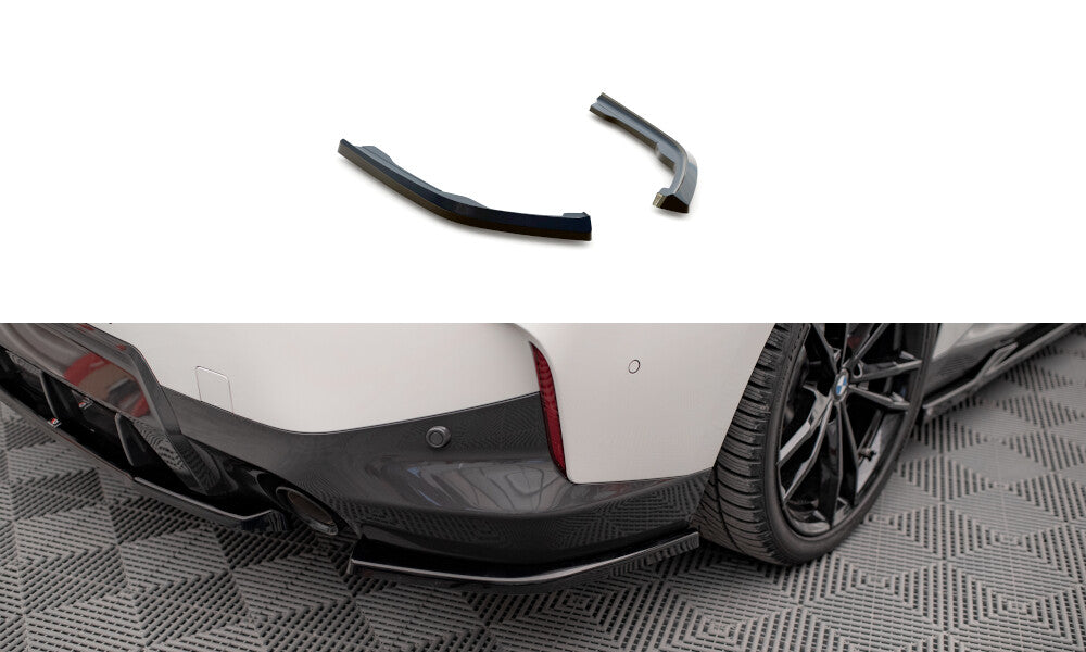 Diffusor Flaps V.2 passend für BMW 2 Coupe M-Paket G42 schwarz Hochglanz