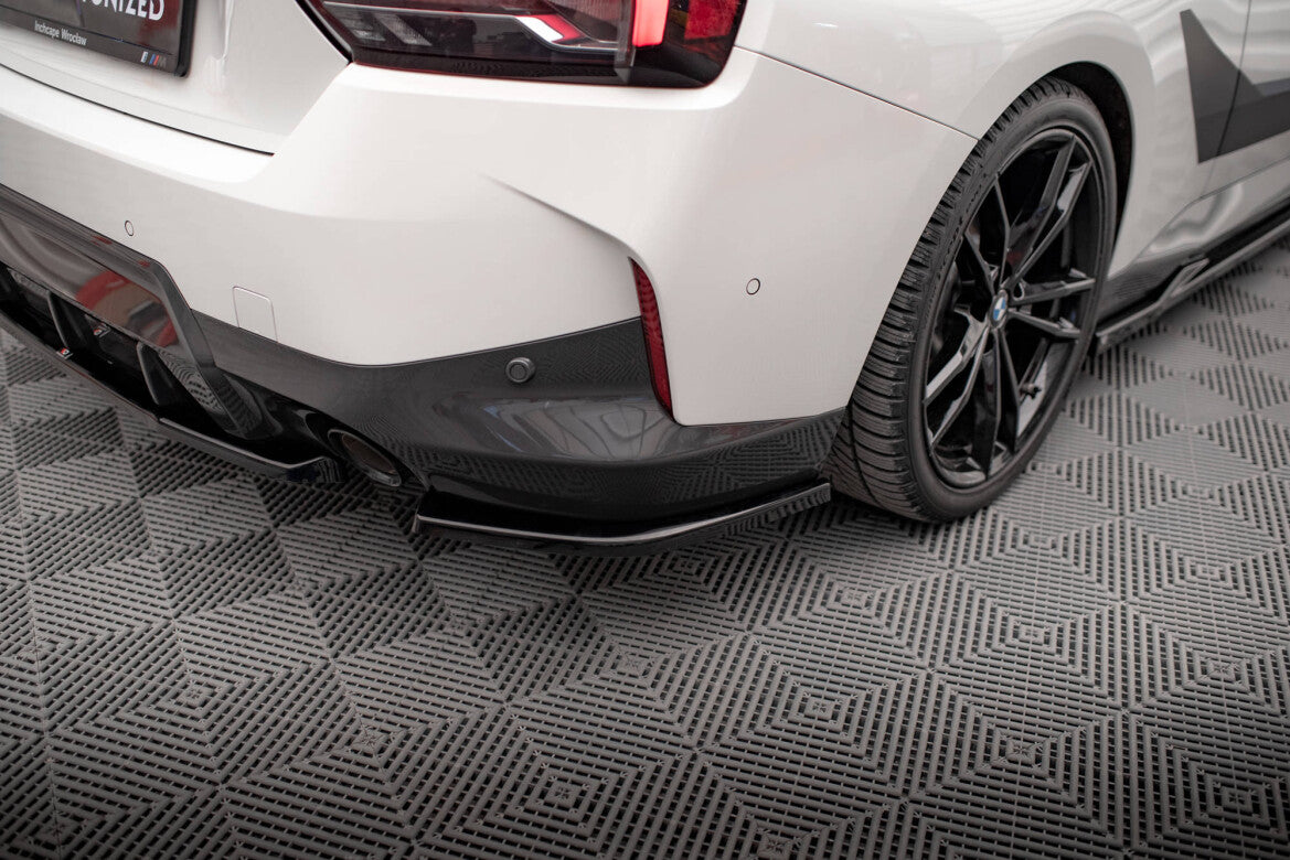 Diffusor Flaps V.2 passend für BMW 2 Coupe M-Paket G42 schwarz Hochglanz