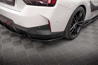 Diffusor Flaps V.2 passend für BMW 2 Coupe M-Paket G42 schwarz Hochglanz