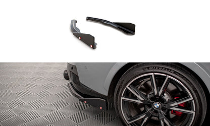 Diffusor Flaps V.2 passend für BMW 2 Coupe M240i G42 schwarz Hochglanz + Flaps matt