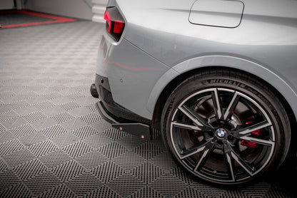Diffusor Flaps V.2 passend für BMW 2 Coupe M240i G42 schwarz Hochglanz + Flaps matt
