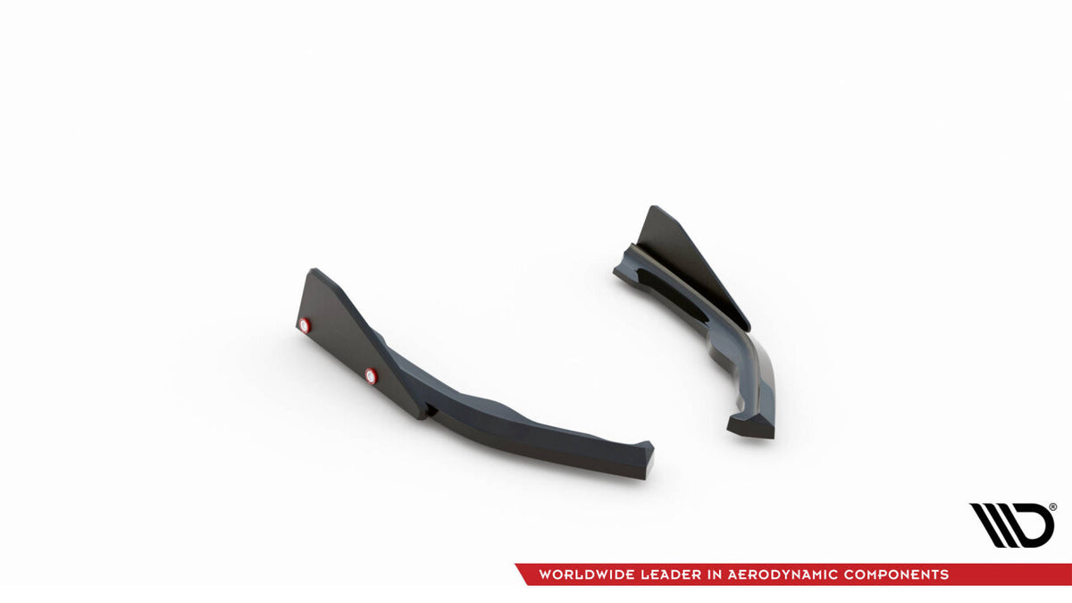 Diffusor Flaps V.2 passend für BMW 2 Coupe M240i G42 schwarz Hochglanz + Flaps matt