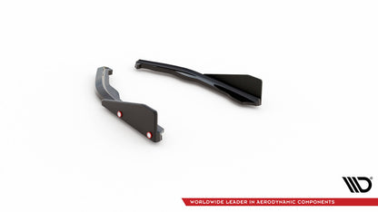 Diffusor Flaps V.2 passend für BMW 2 Coupe M240i G42 schwarz Hochglanz + Flaps matt