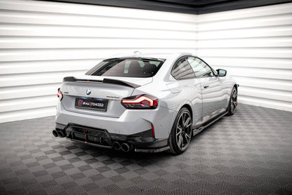 Diffusor Flaps V.2 passend für BMW 2 Coupe M240i G42 schwarz Hochglanz
