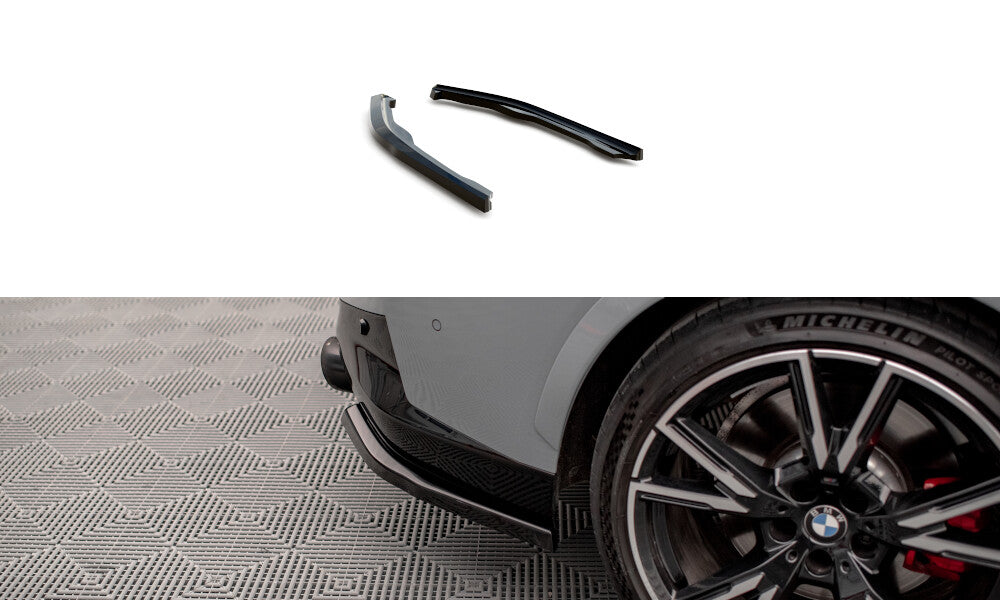 Diffusor Flaps V.2 passend für BMW 2 Coupe M240i G42 schwarz Hochglanz