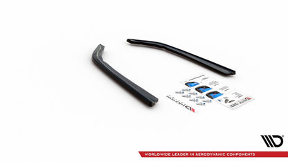 Diffusor Flaps V.2 passend für BMW 3er G20 / G21 M-Paket schwarz Hochglanz