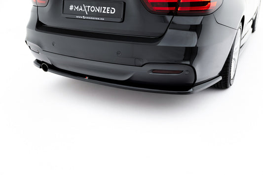 Diffusor Flaps V.2 passend für BMW 3er GT M-Paket F34 schwarz Hochglanz