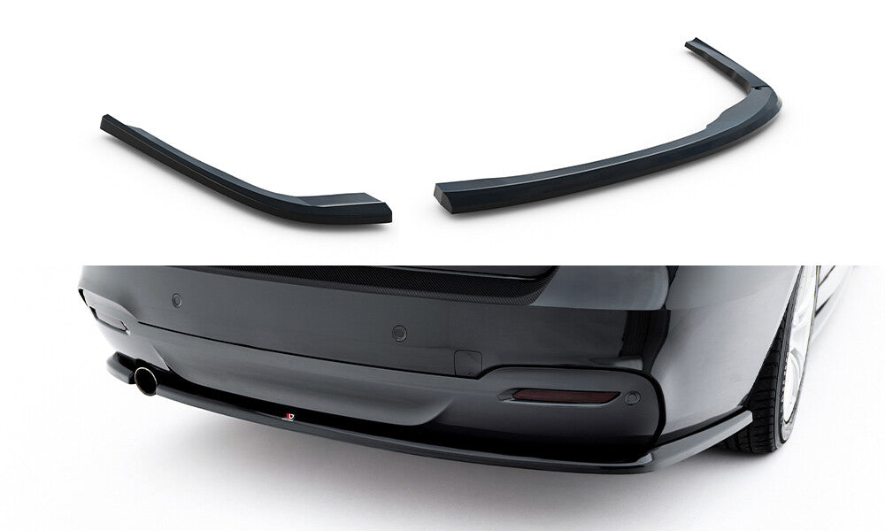 Diffusor Flaps V.2 passend für BMW 3er GT M-Paket F34 schwarz Hochglanz