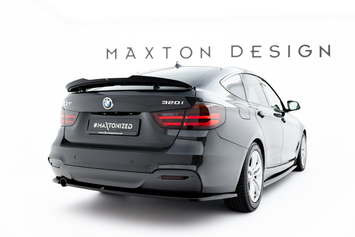 Diffusor Flaps V.2 passend für BMW 3er GT M-Paket F34 schwarz Hochglanz